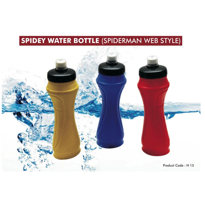 Spidey Water Bottle (Spiderman web style) -  H 15