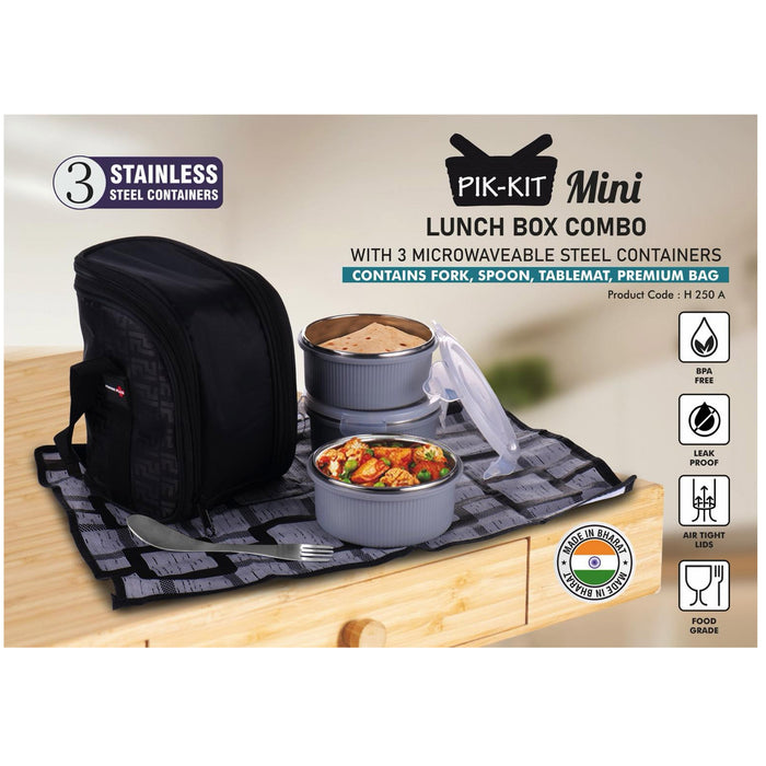Power Plus - PIK - KIT mini Lunch box  H 250 A