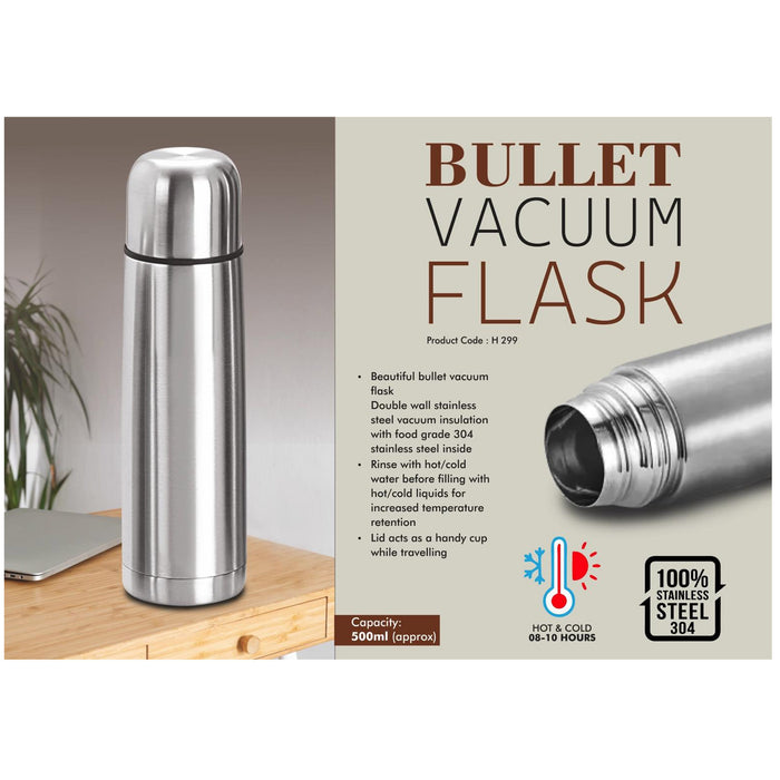 Power Plus - Bullet Vaccum Flask with Cap H 299