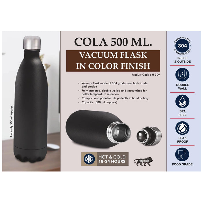 Power Plus - Cola 500 ml Vacuum flask In Color Finish H 309