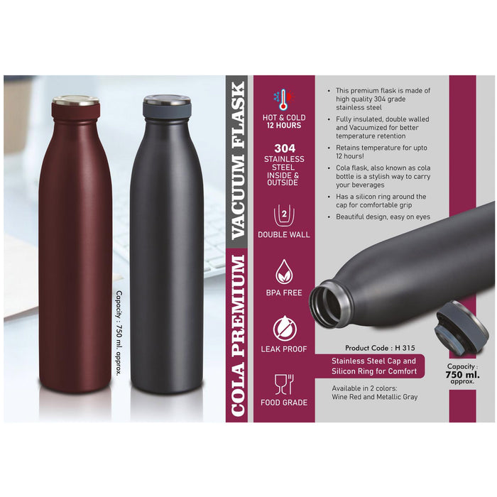 Power Plus - Cola Premium Vacuum Flask H 315