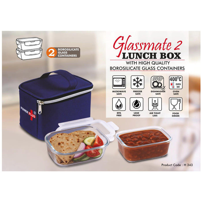 Power Plus - Glassmate 2 Lunch Box H 343