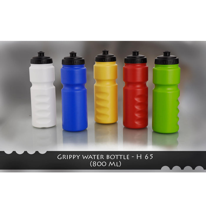 Grippy water bottle (800 ml))   - H 65
