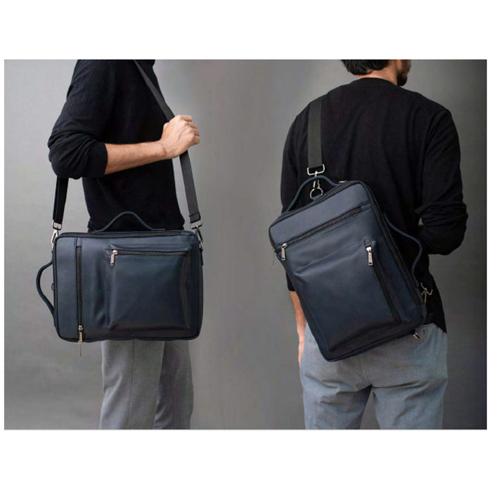 OBLIQUE- HAWK NAVY  LAPTOP BAG