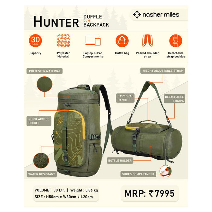Nasher Miles Hunter Duffle