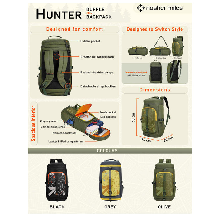 Nasher Miles Hunter Duffle