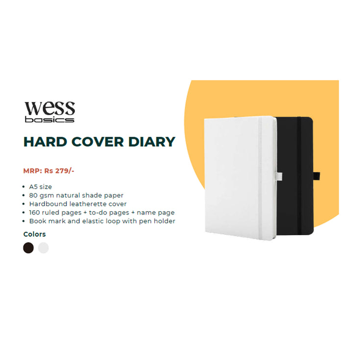 Wess Basics - Hard Cover Diary