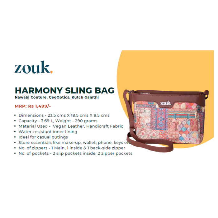 Zouk -  Harmony Sling Bag