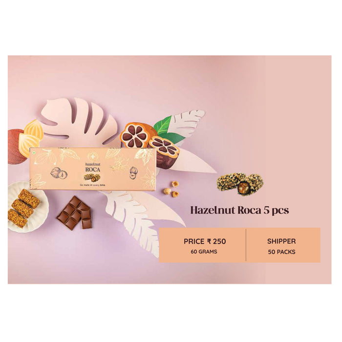 Cacao Springs - Hazelnut Roca 5 pcs