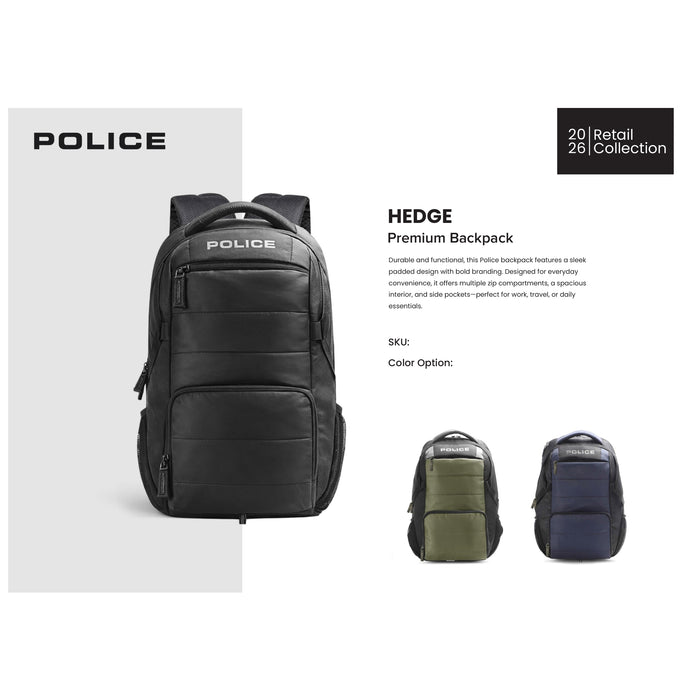 Police - Hedge Premium Backpack