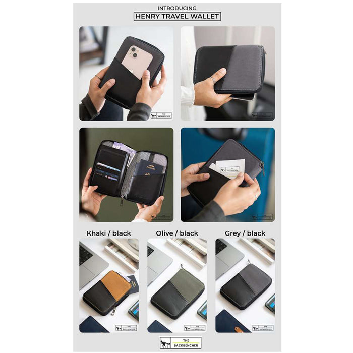 The Back Bencher - Henry Travel Wallet