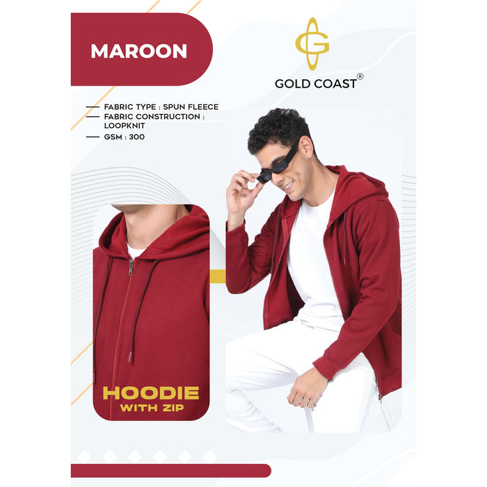 Glod Coast Hoodie With Zip