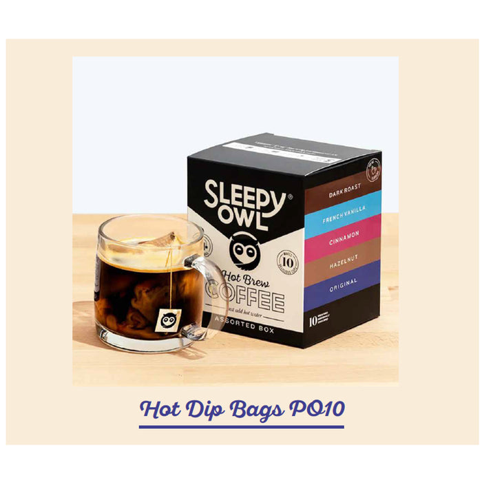 Sleepy Owl - Hot Dip Bags P010