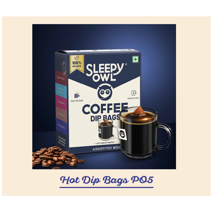 Sleepy Owl - Hot Dip Bags P05