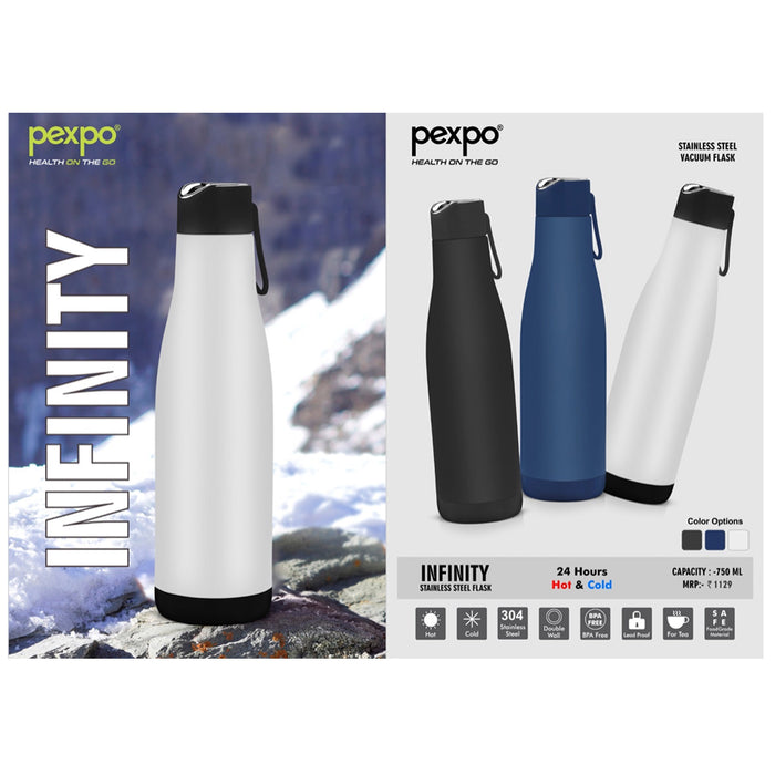 Urban Gear- Infinity 750ml  Satinless Steel Vaccum Flask
