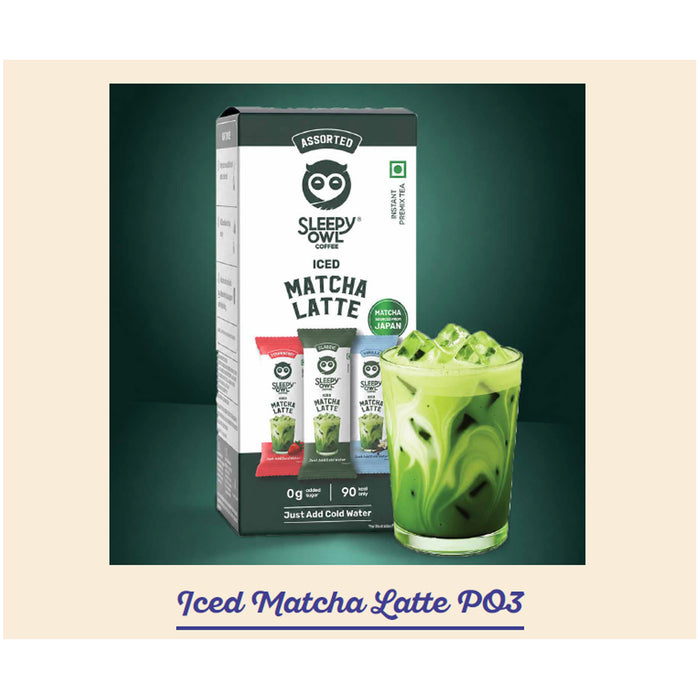 Sleepy Owl - Iced Matcha Latte P03