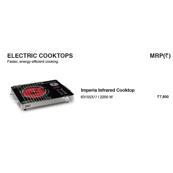 Wonder Chef - Imperia Infrared Cooktop