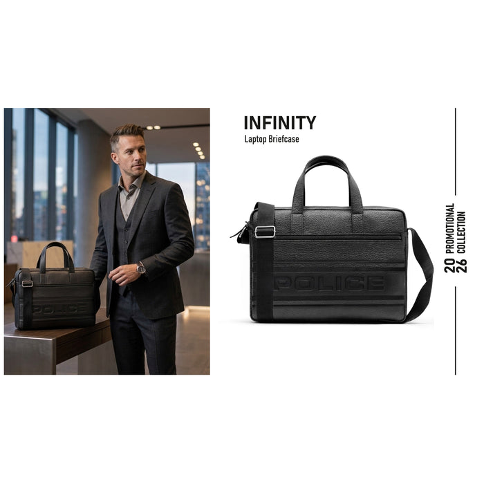 Police - Infinity Laptop Briefcase
