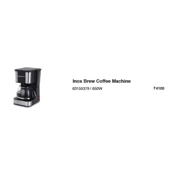 Wonder Chef - Inox Brew Coffee Machine