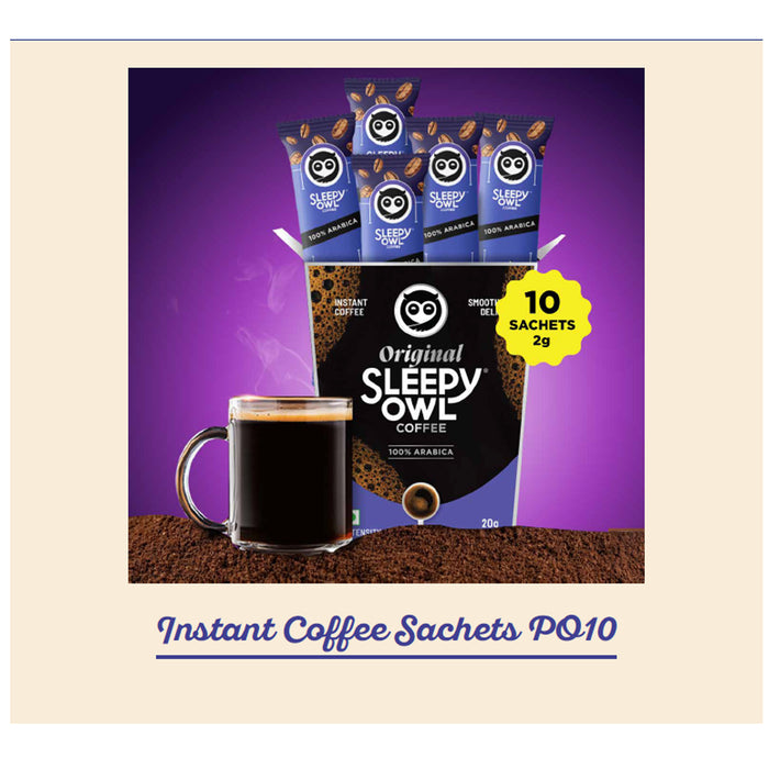 Sleepy Owl - Instant Coffee Sachets PO10