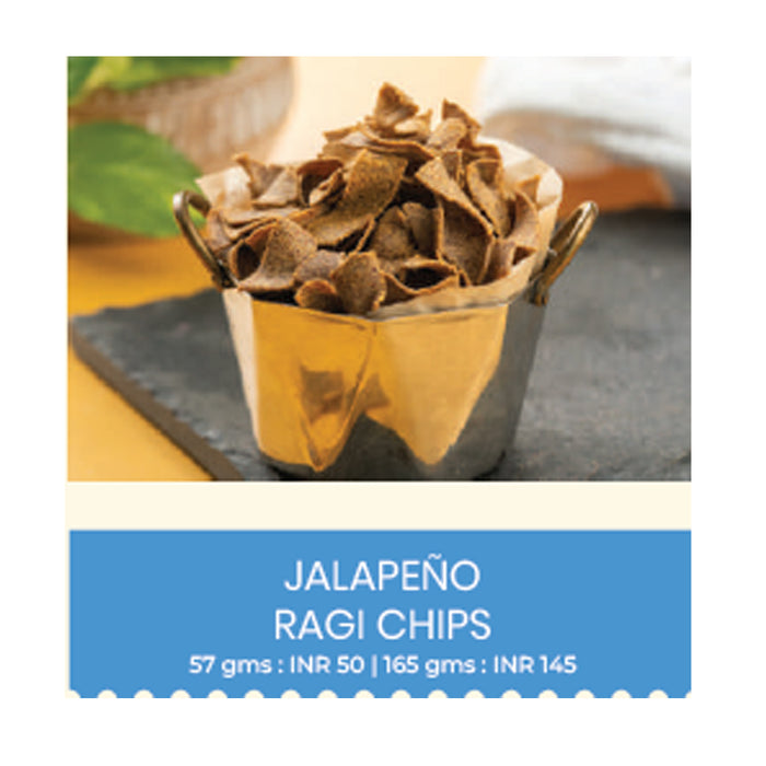 Snackible - Jalapeno Ragi Chips