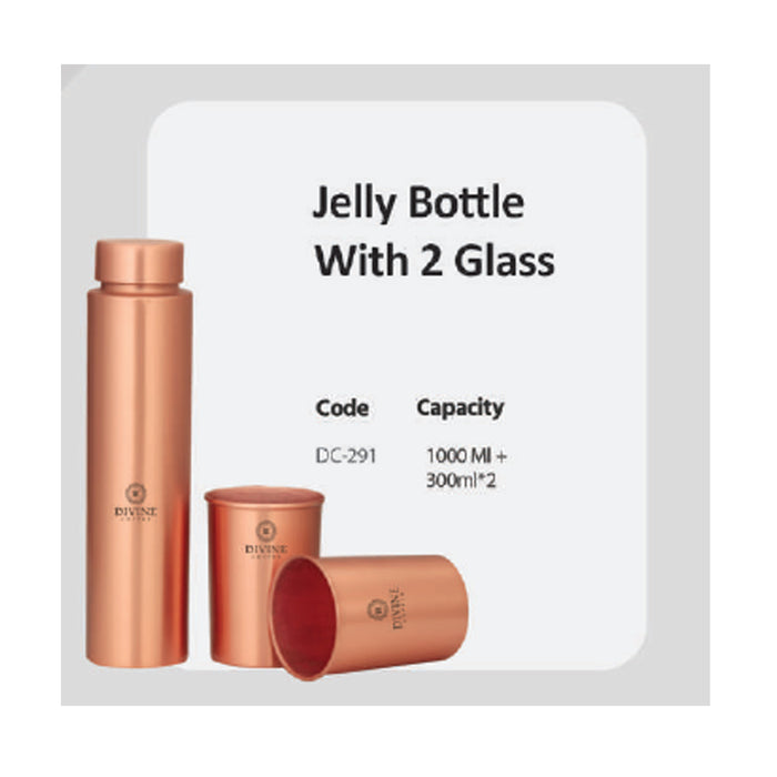 Jelly Bottle With 2 Glass   DC-291