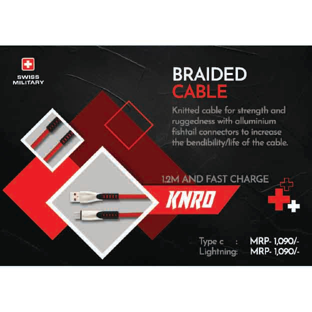 SWISS MILITARY - BRAIDED CABLE - NYPKL