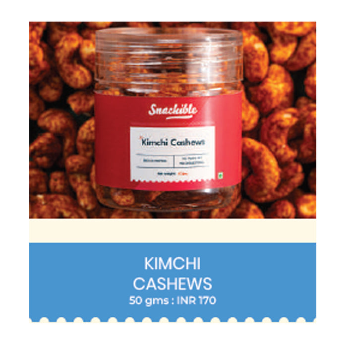 Snackible - Kimchi Cashews