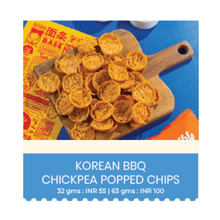 Snackible - Korean BBQ Chickpea Popped Chips