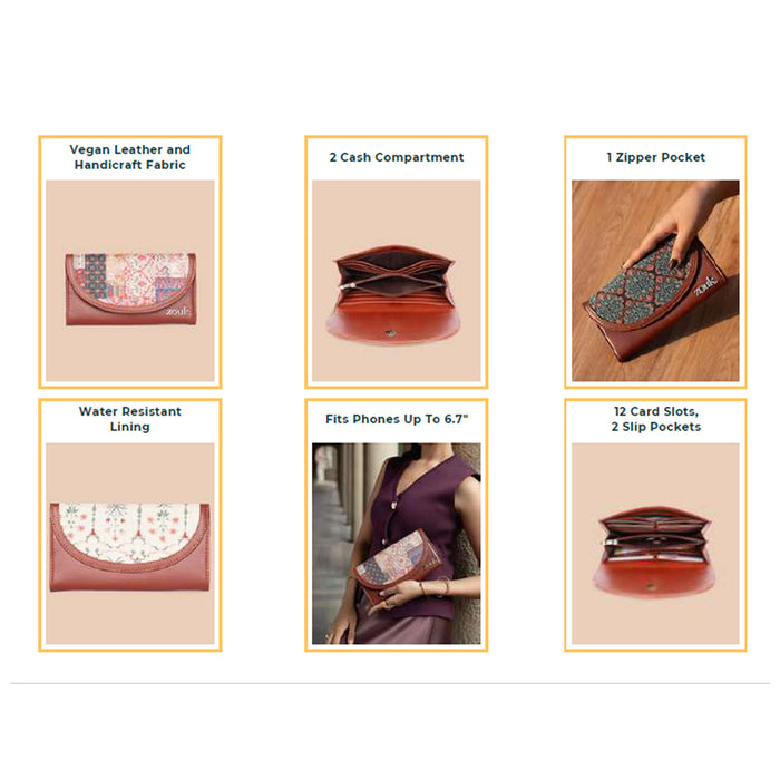 Zouk- Kyra Flap Wallet