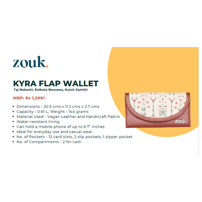 Zouk- Kyra Flap Wallet