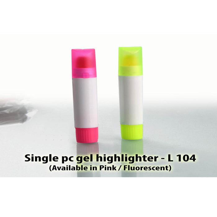 Single pc gel highlighter - L 104