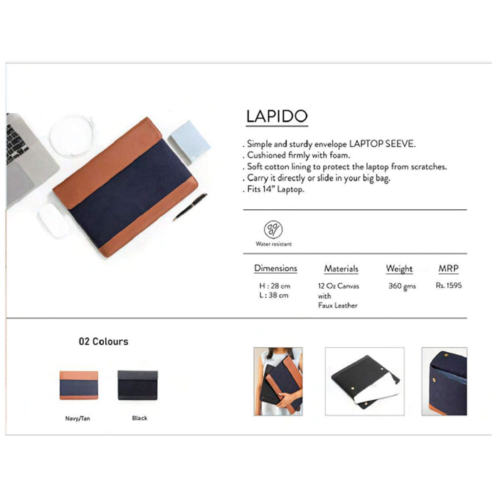 OBLIQUE-  LAPIDO LAPTOP SLEEVES