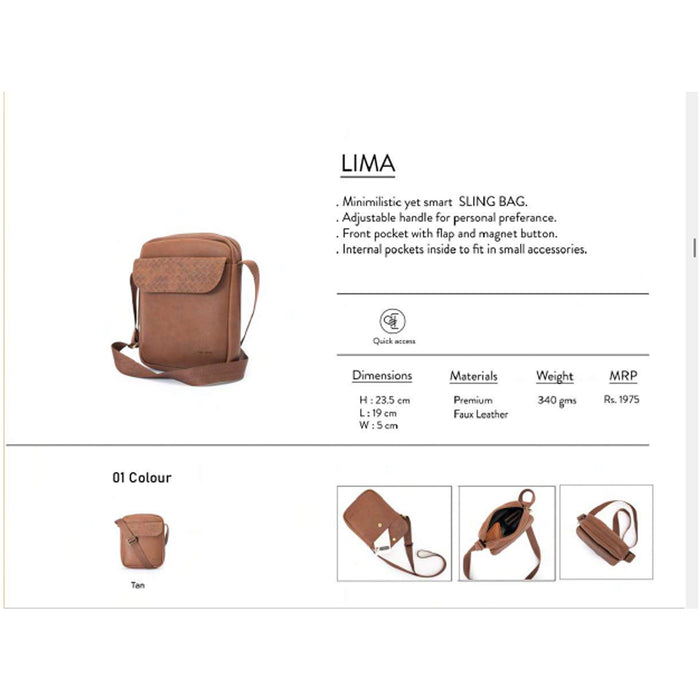 OBLIQUE-  LIMA SLING BAG