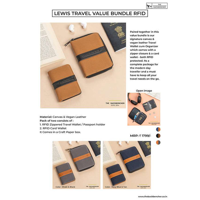 The Back Bencher - Lewis Travel Value Bundle RFID