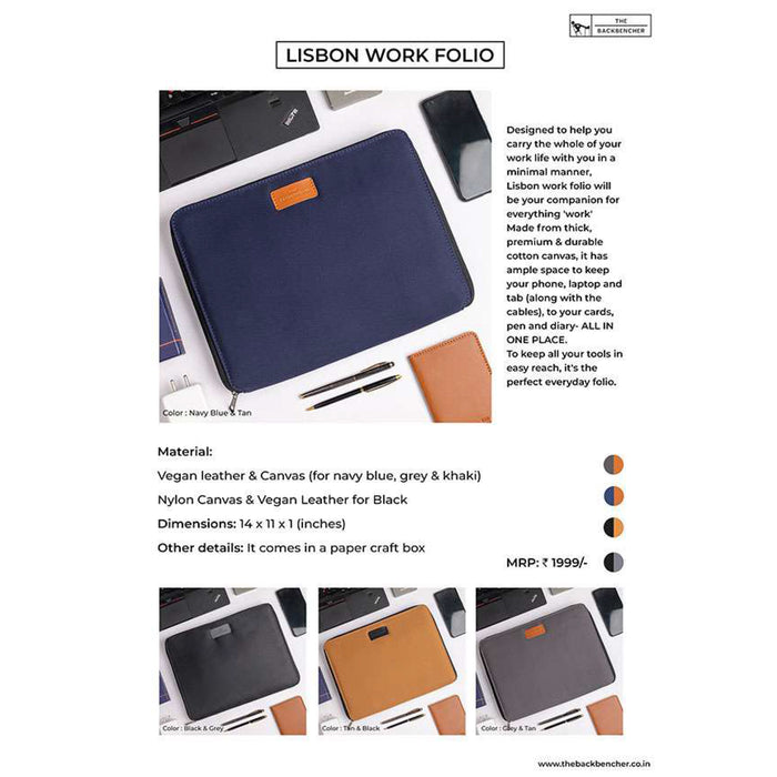 The Back Bencher - Lisbon  Work Folio
