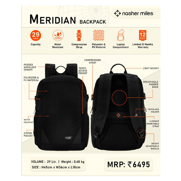 Nasher Miles Meridian  Backpack