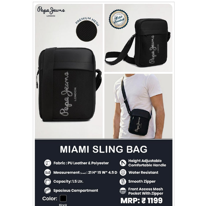 Pepe Jeans- Miami Sling Bag