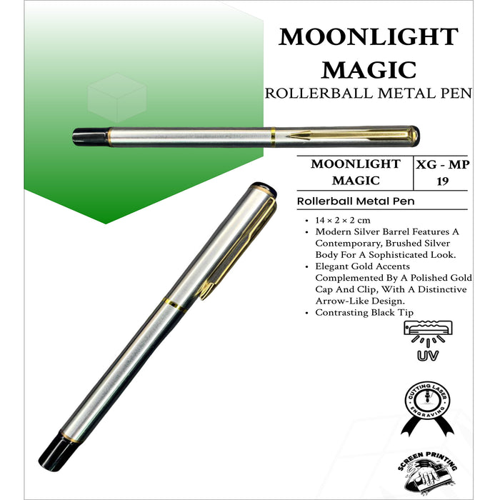 Moon Light Magic Roller Ball  Metal Pen XG- MP19
