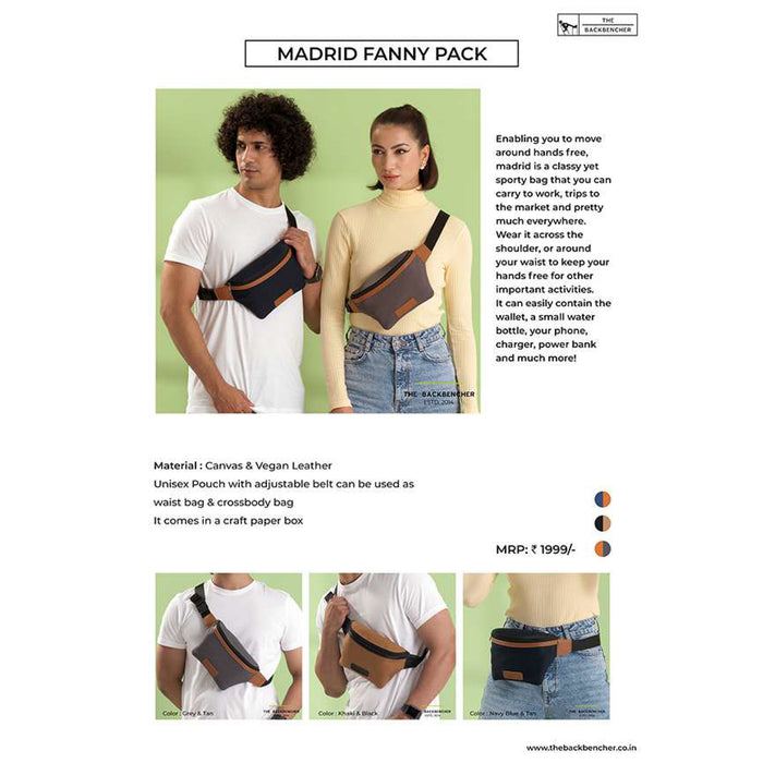 The Back Bencher - Madrid Fanny Pack