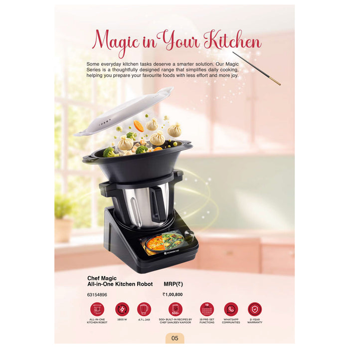 Wonder Chef - Chef Magic All- In - One Kitchen Robot