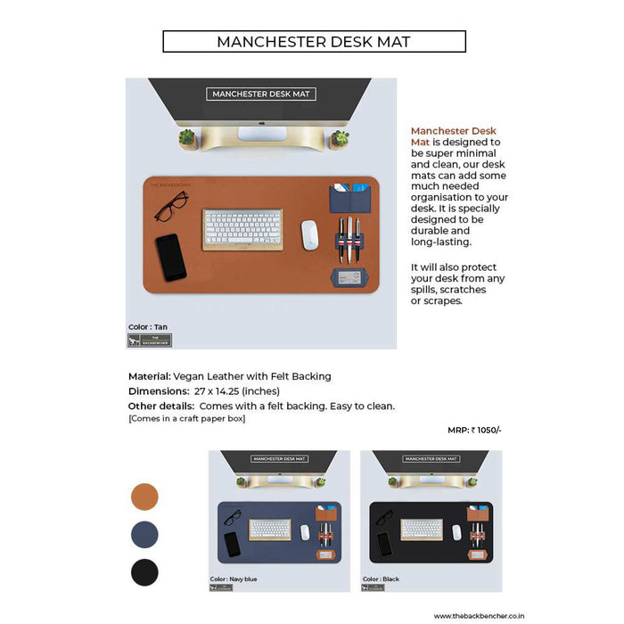 The Back Bencher - Manchester Desk Mat