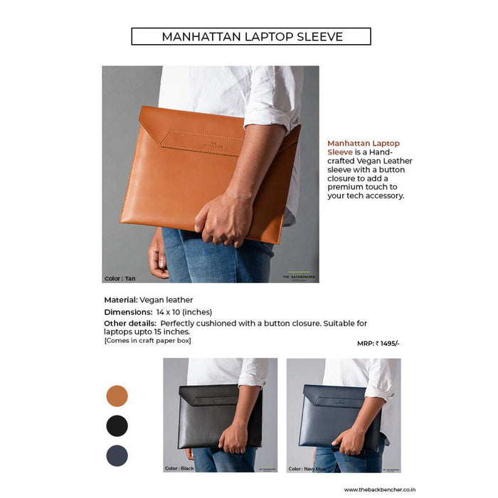 The Back Bencher - Manhattan Laptop Sleeve