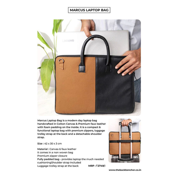 The Back Bencher - Marcus Laptop Bag