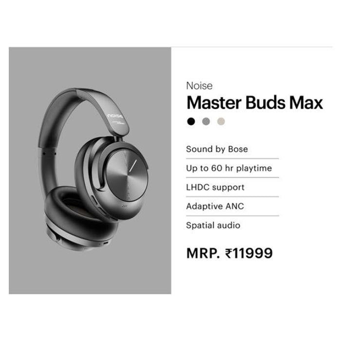 Noise - Master Buds Max