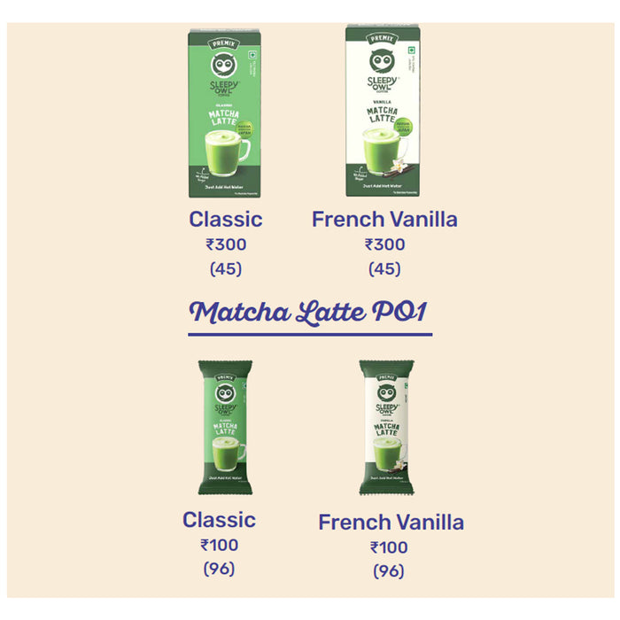 Sleepy Owl - Matcha Latte P03