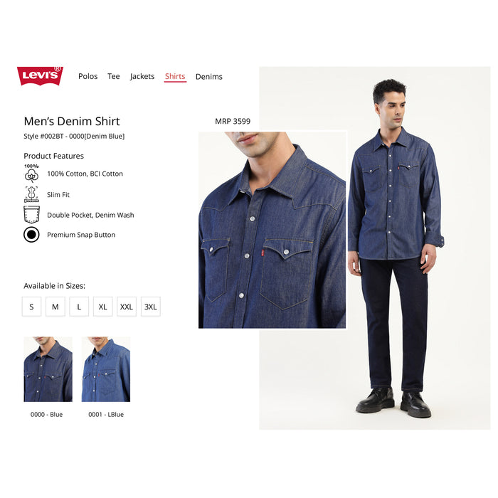 Levi's - Men's Denim Shirt