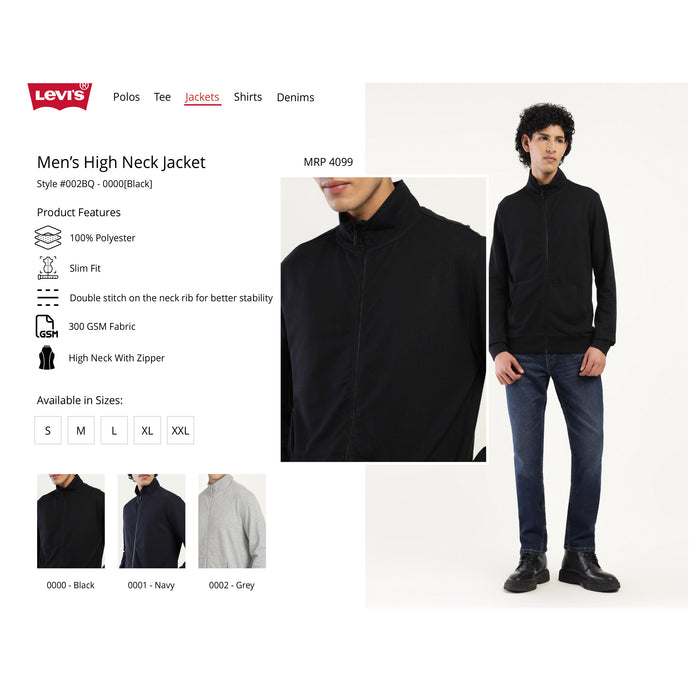 Levi's - Men's High Neck Jacket