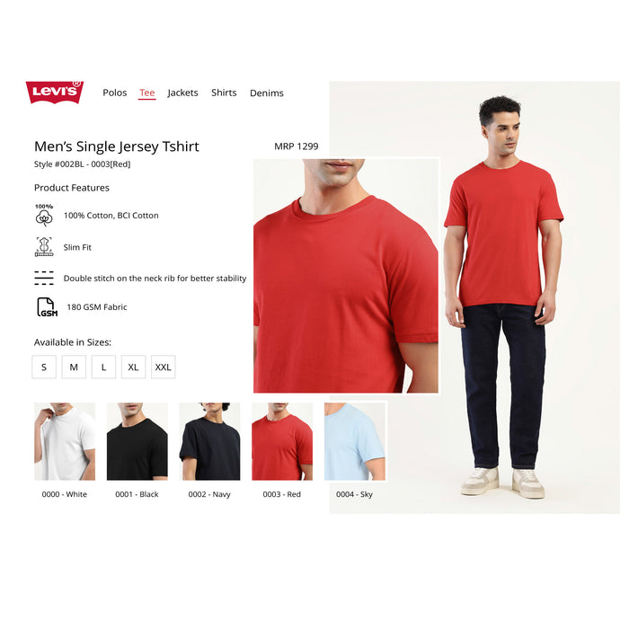 Levi's - Cotton Round neck