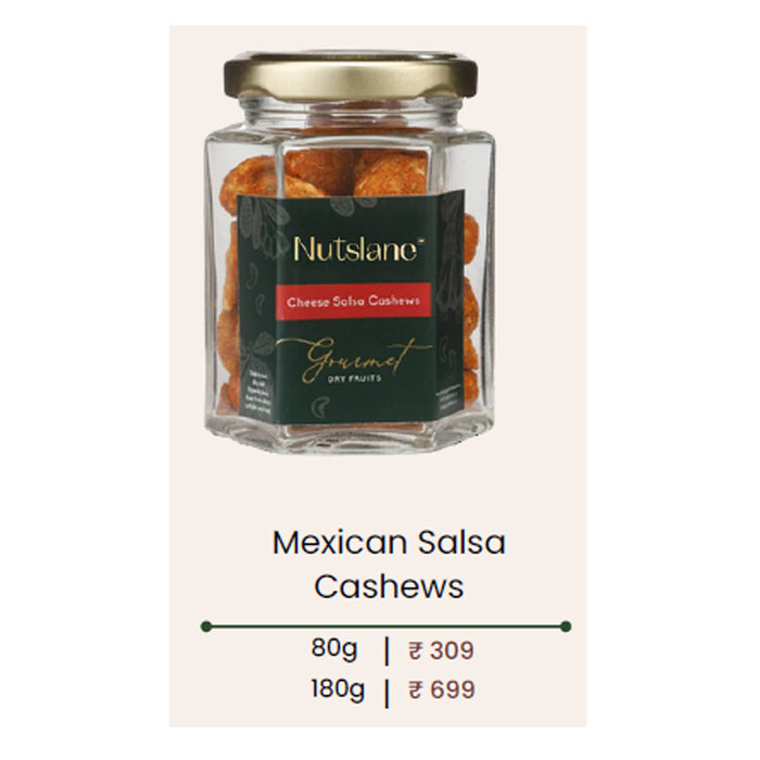 Nutslane - Mexican Salsa Cashews  Jar